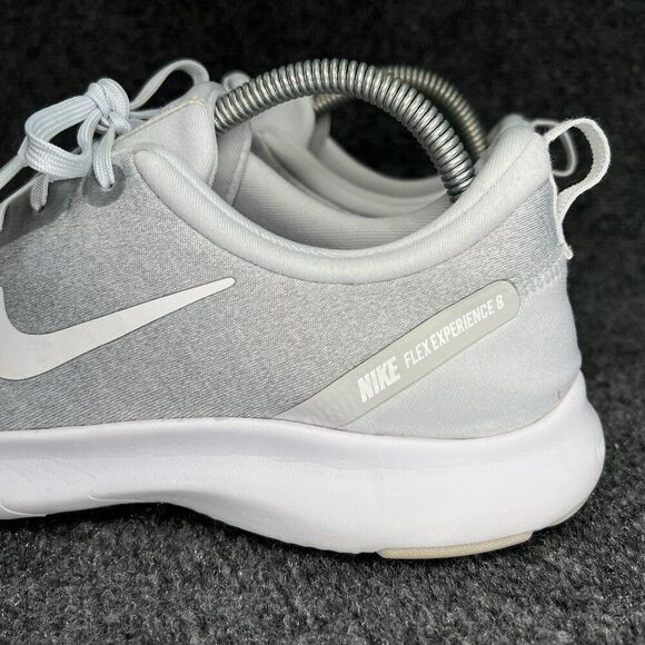 Nike Flex Experience 8 Running Shoes Womens Size 11 Grey White Athletic Training - Picture 5 of 12